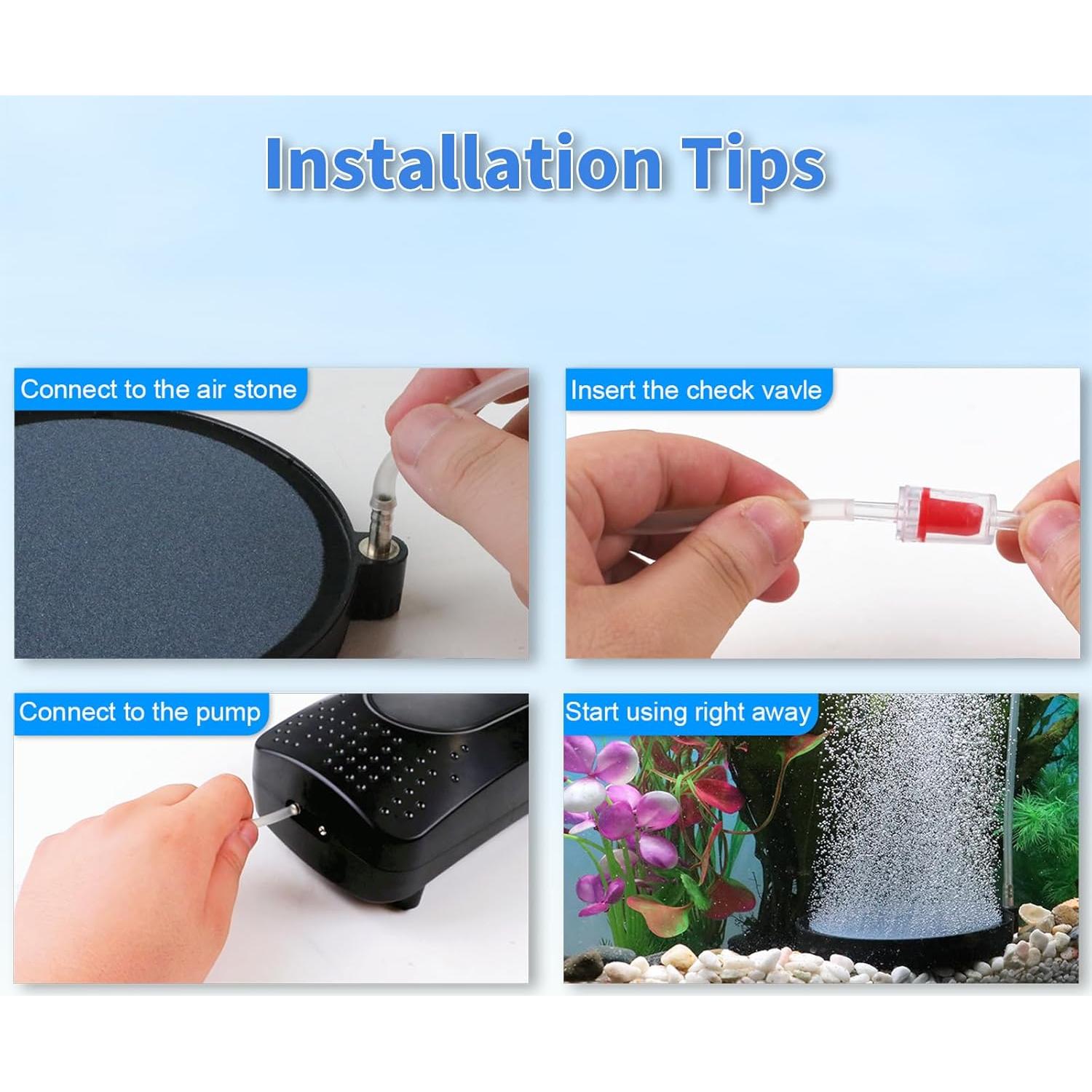 Piedra de Aire COOSPIDER 10.16 cm para Acuario y Estanque