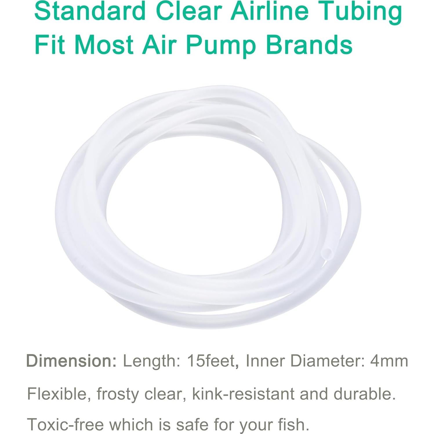 Kit de Accesorios para Bomba de Aire DeKago 15 Pies Acuario