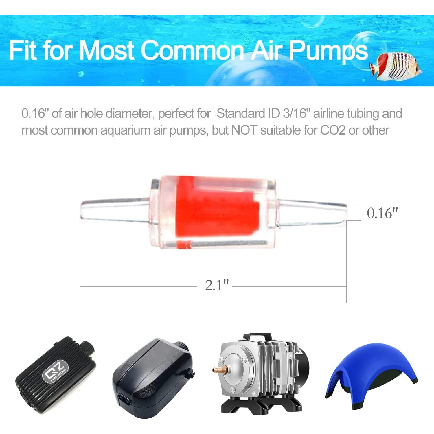 Kit de Accesorios para Bomba de Aire DeKago 15 Pies Acuario