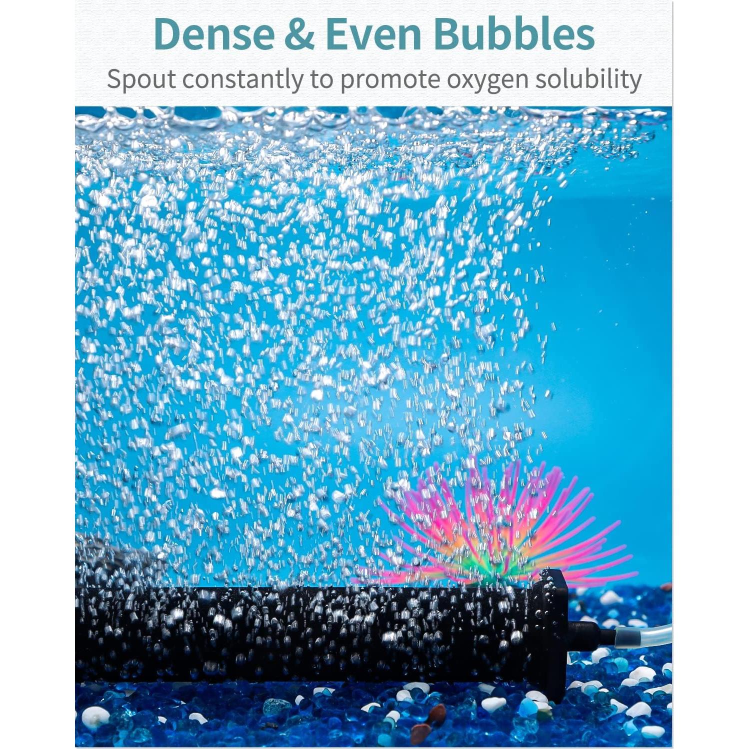 Cilindro de aire Pawfly 40.64 cm para acuarios grandes - 2 paquetes