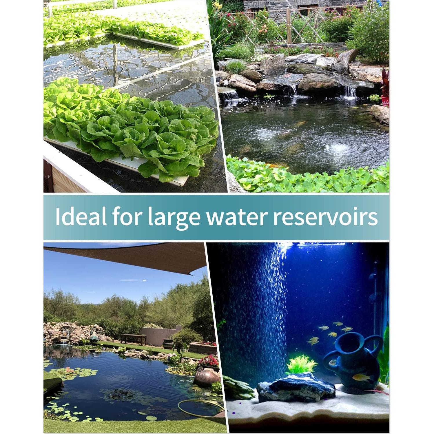 Cilindro de aire Pawfly 40.64 cm para acuarios grandes - 2 paquetes