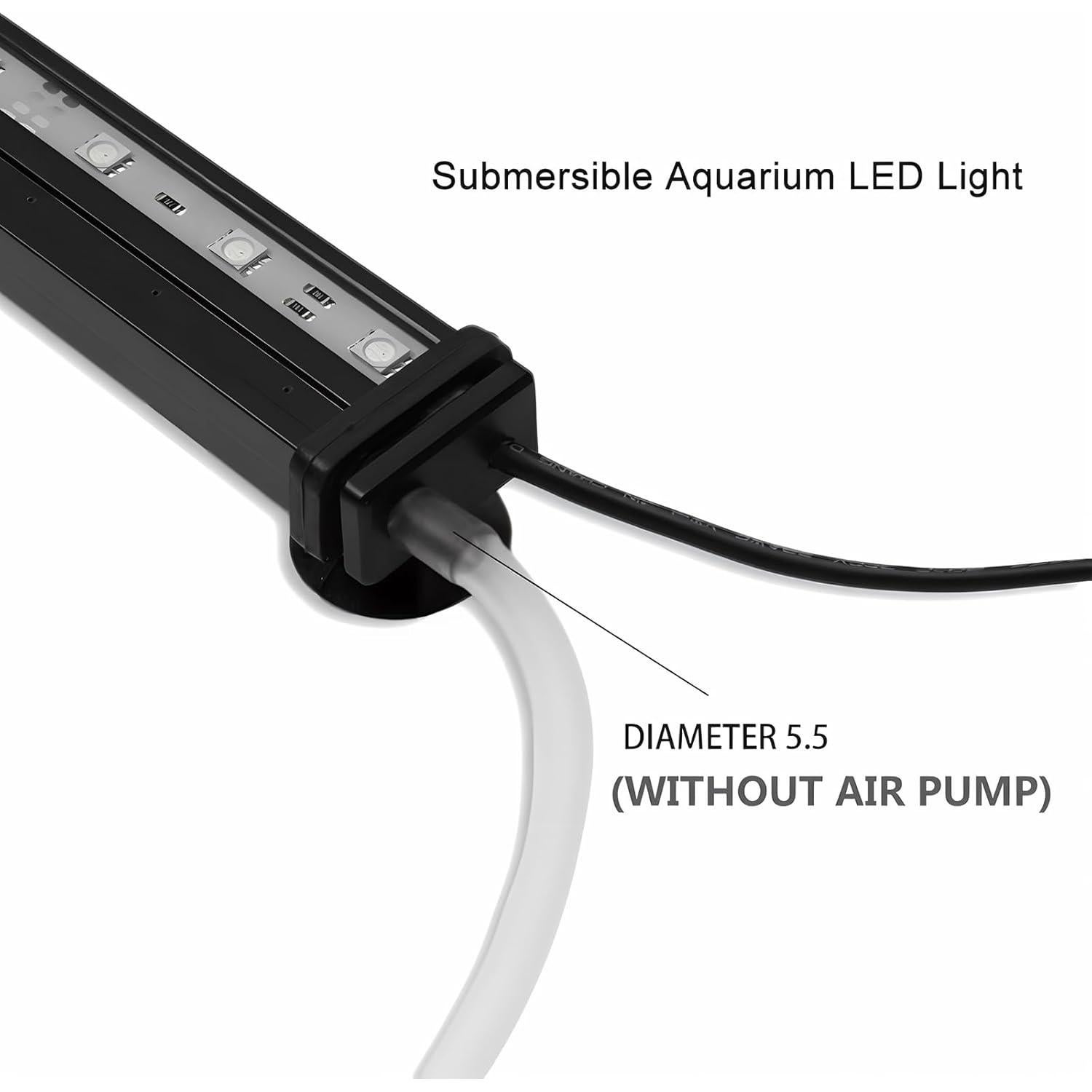 Luz LED Sumergible para Acuario SZMiNiLED 30 cm RGB IP68