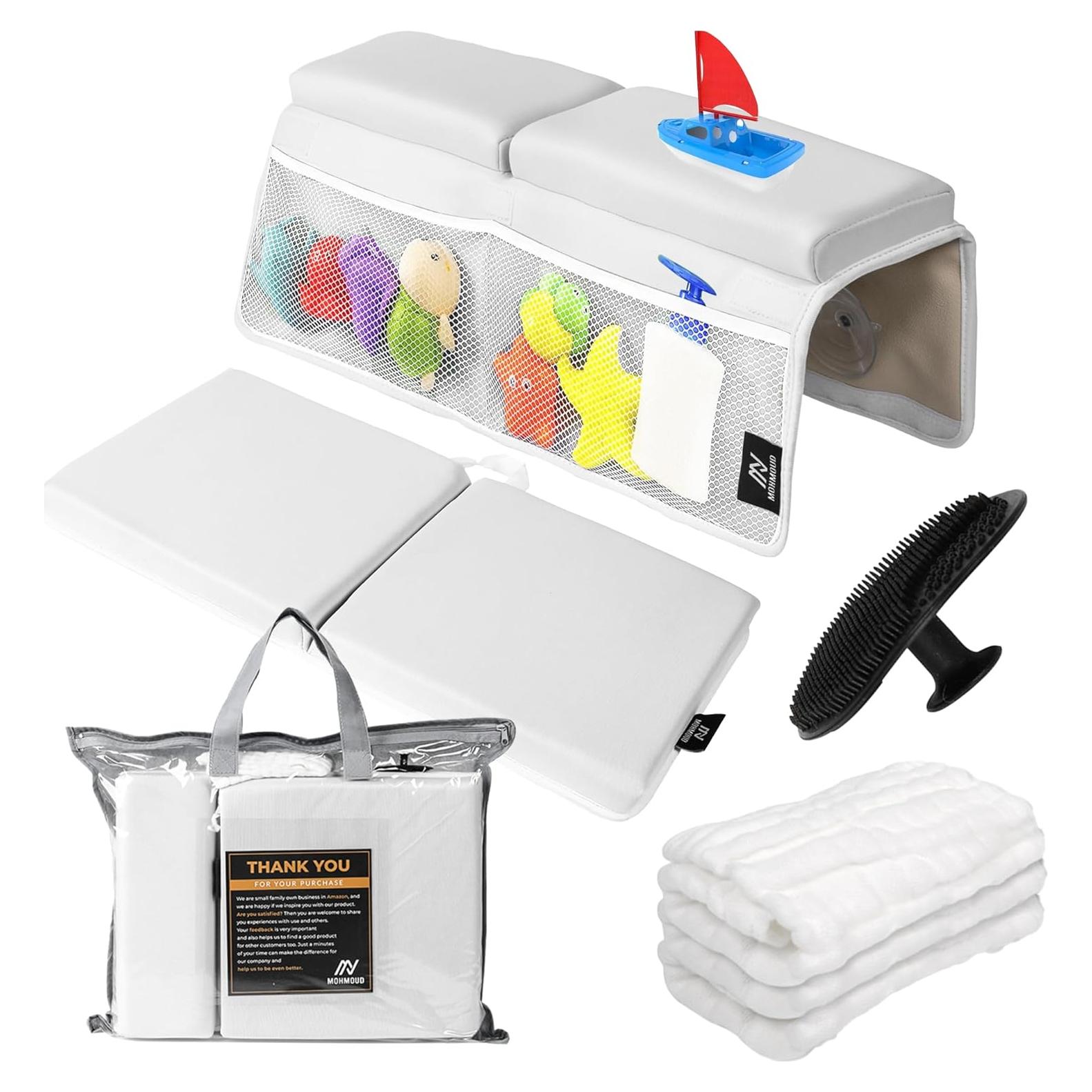 Juego de Almohadilla para Rodillas y Codos Mohmoud - Acolchado Lavable