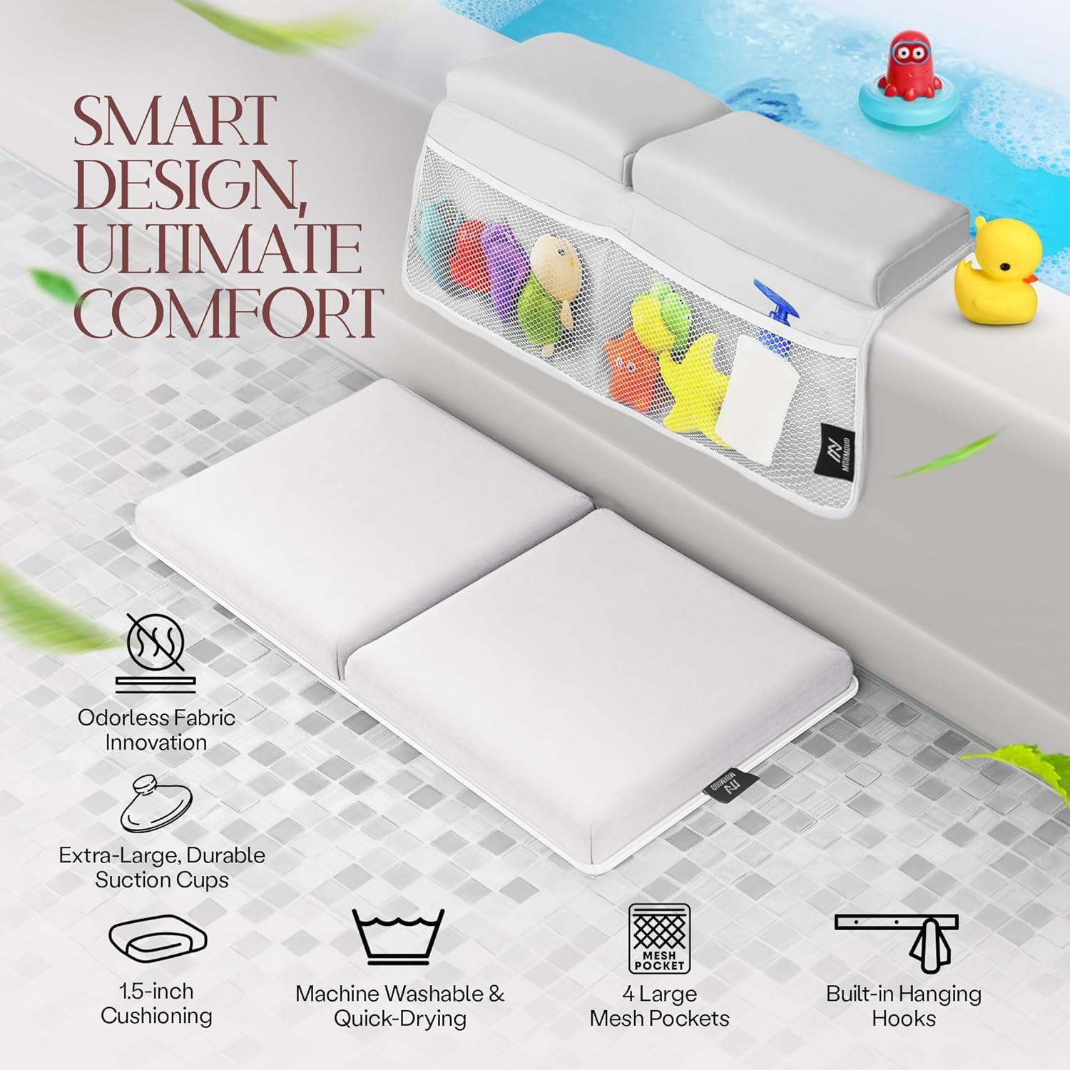 Juego de Almohadilla para Rodillas y Codos Mohmoud - Acolchado Lavable