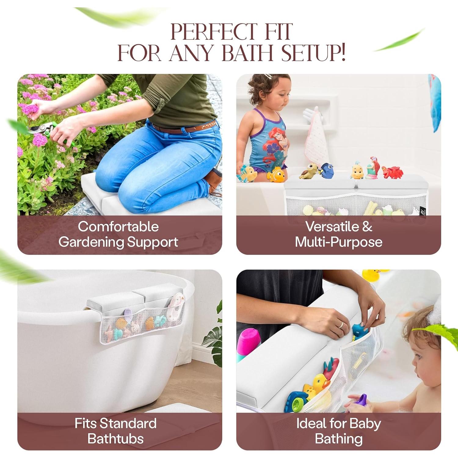 Juego de Almohadilla para Rodillas y Codos Mohmoud - Acolchado Lavable