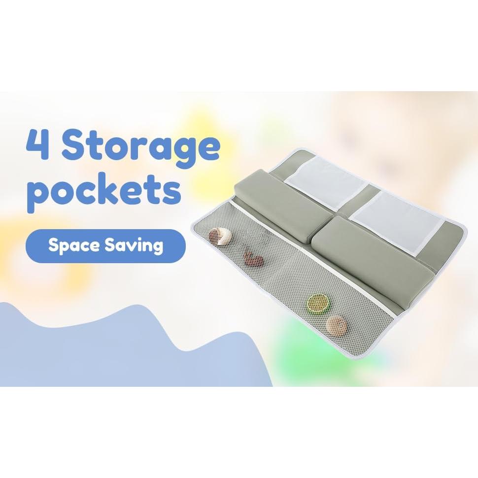 Juego de Almohadillas para Rodillas y Codos Baño Bebé BXUYAOXMC