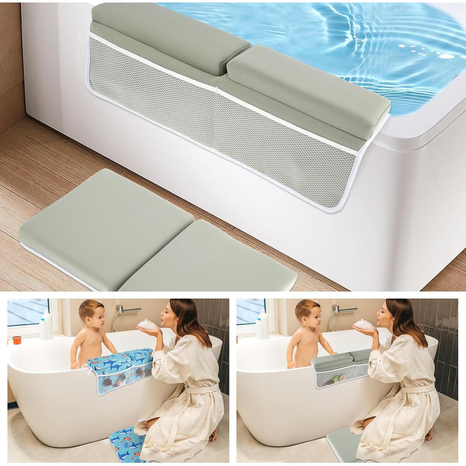 Juego de Almohadillas para Rodillas y Codos Baño Bebé BXUYAOXMC