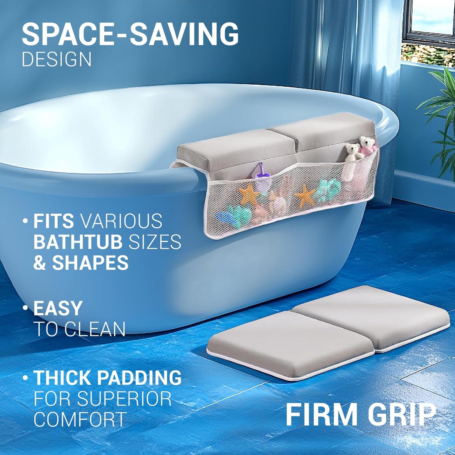 Colsen Almohadillas para Rodillas y Codos para Baño - Gris