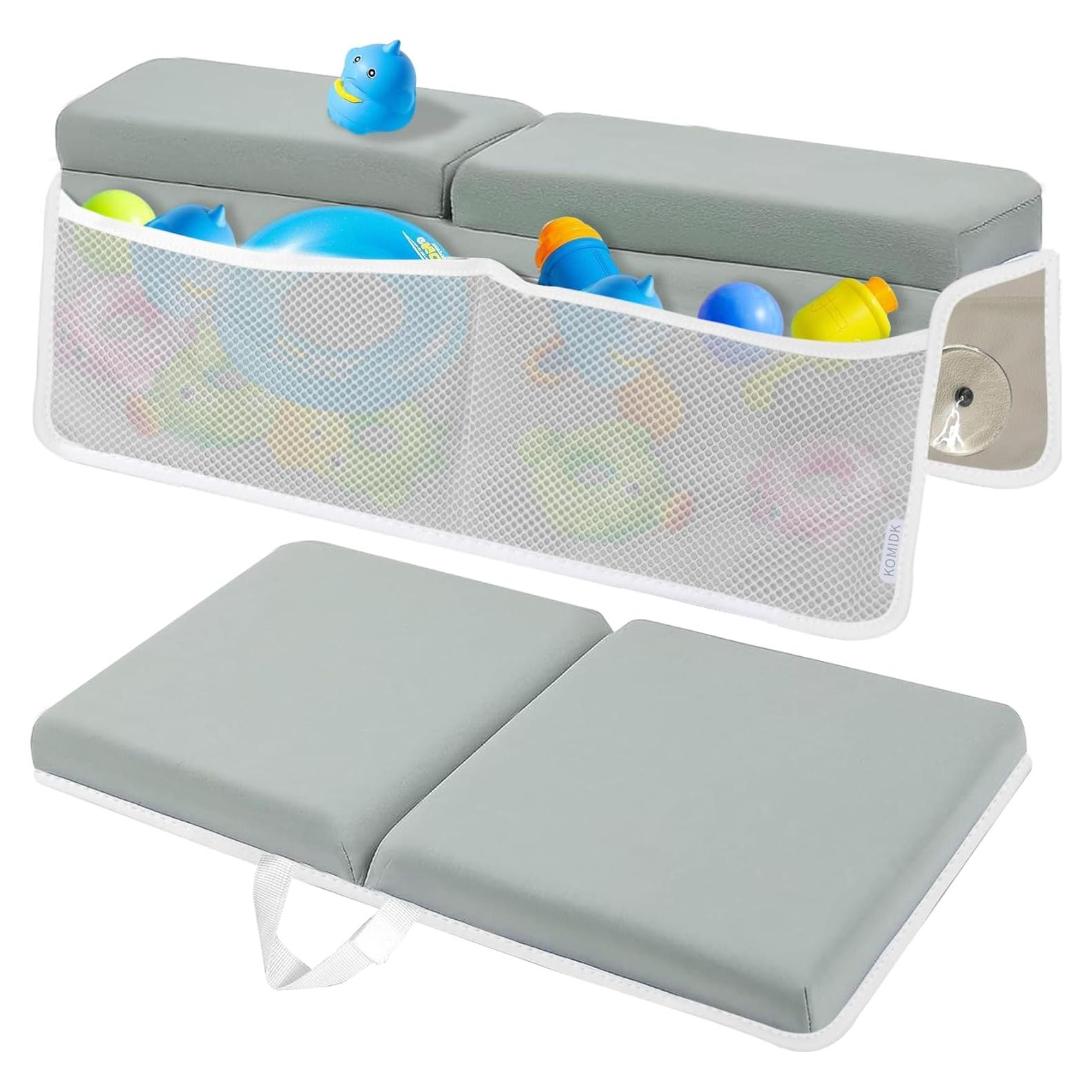 Juego de Almohadillas para Baño de Bebé KOMIDK - Rodillas y Codos Antideslizante
