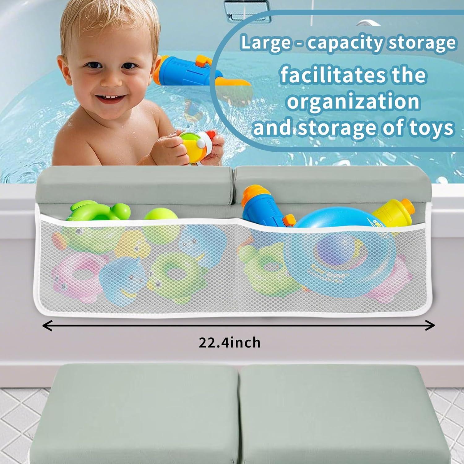 Juego de Almohadillas para Baño de Bebé KOMIDK - Rodillas y Codos Antideslizante