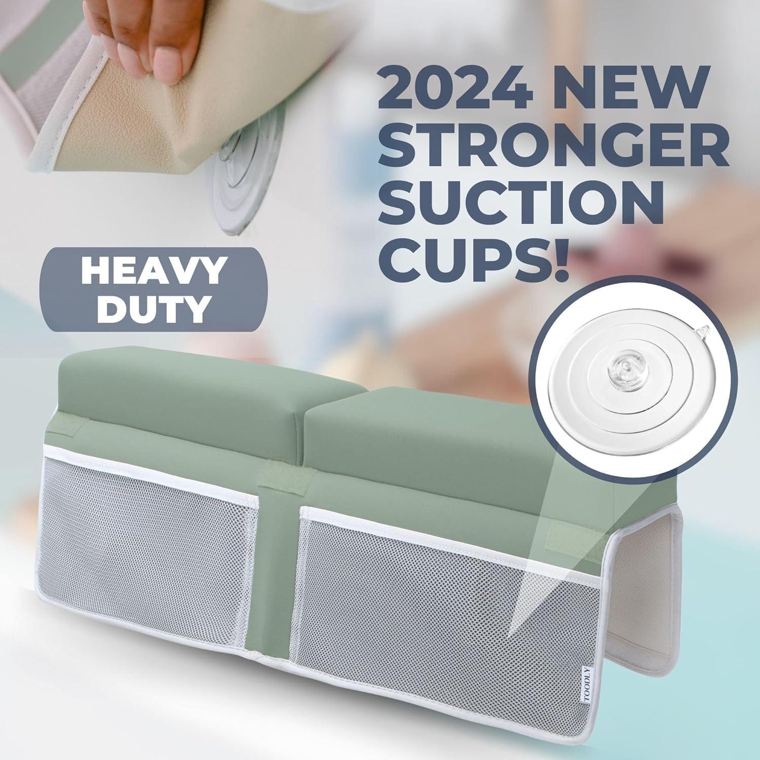 Conjunto Almohadilla para Rodillas y Codos Baño Bebé Verde