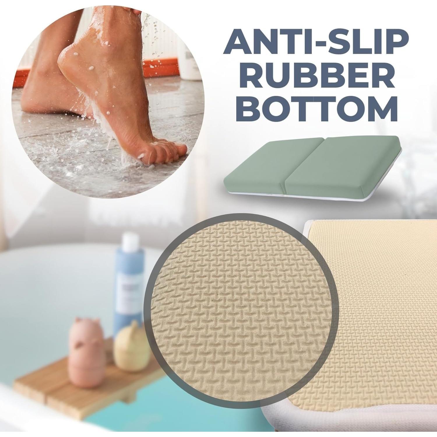 Conjunto Almohadilla para Rodillas y Codos Baño Bebé Verde