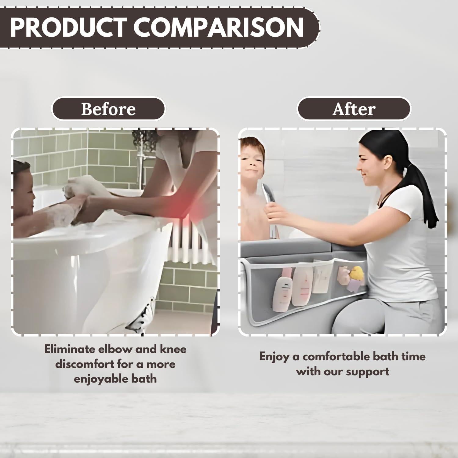 Almohadilla para Rodillas y Codos Nexarion para Baño Bebé