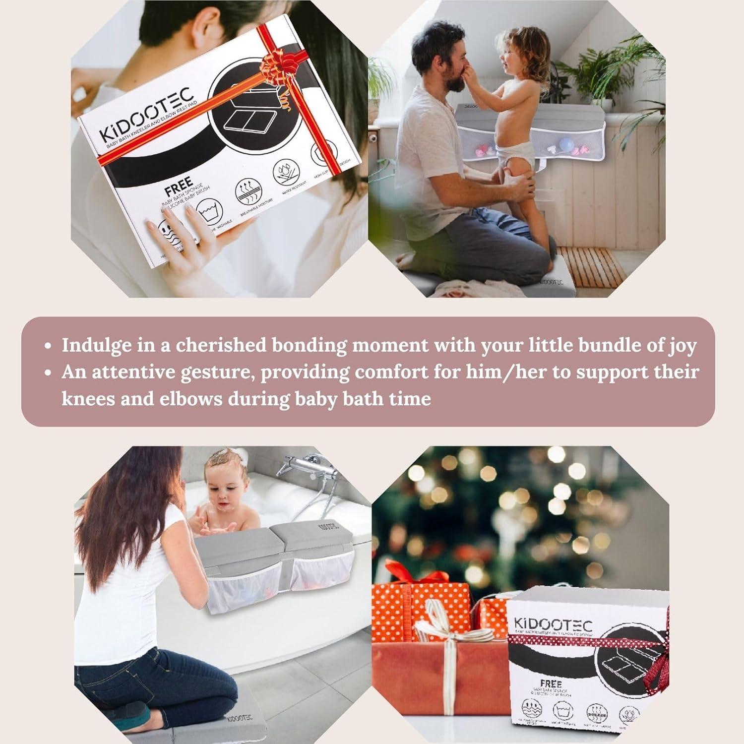 Almohadilla para Rodillas y Codos KIDOOTEC - Antideslizante, Gris