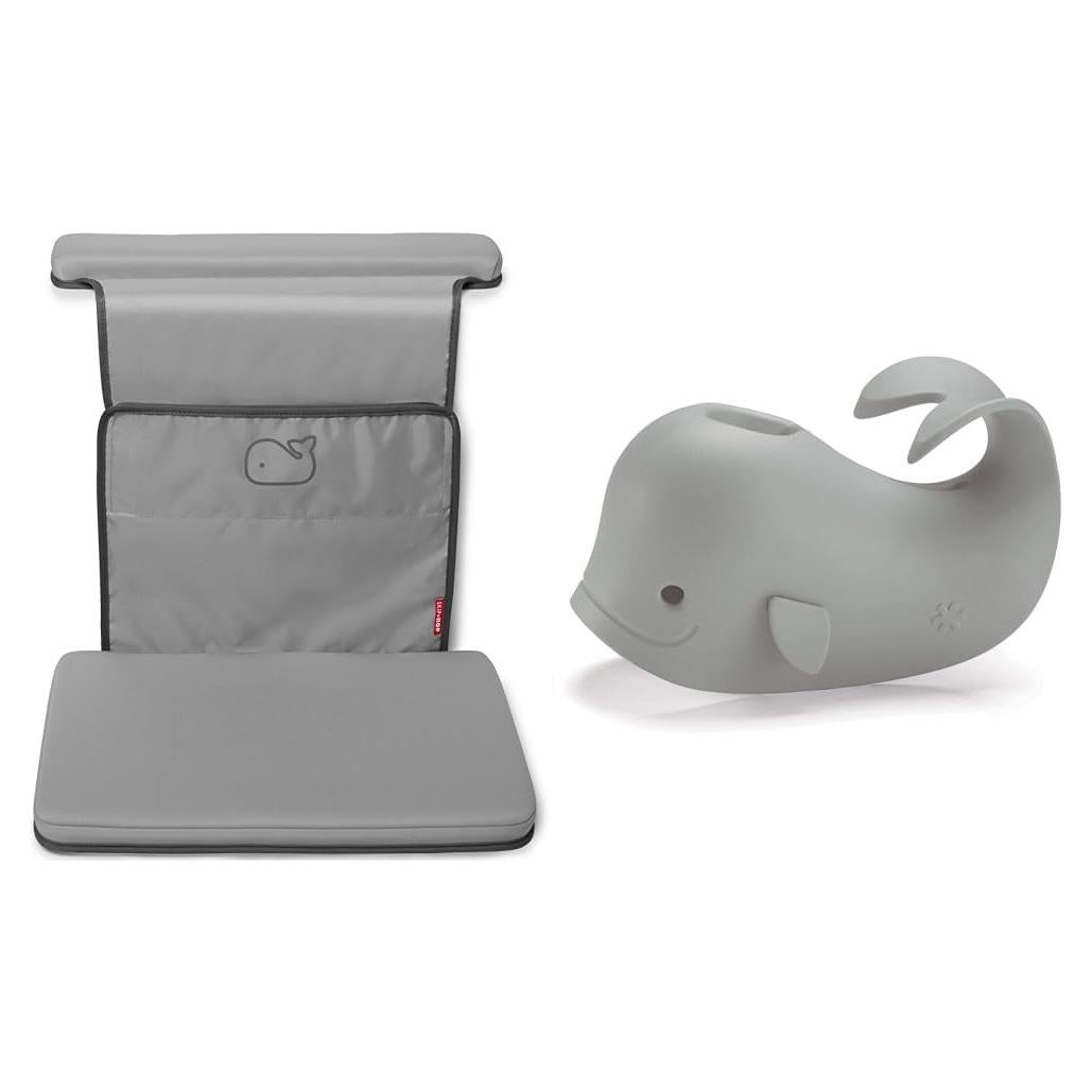 Ahorra Codos y Rodilleras + Cubierta de Grifo Moby Gris - Skip Hop