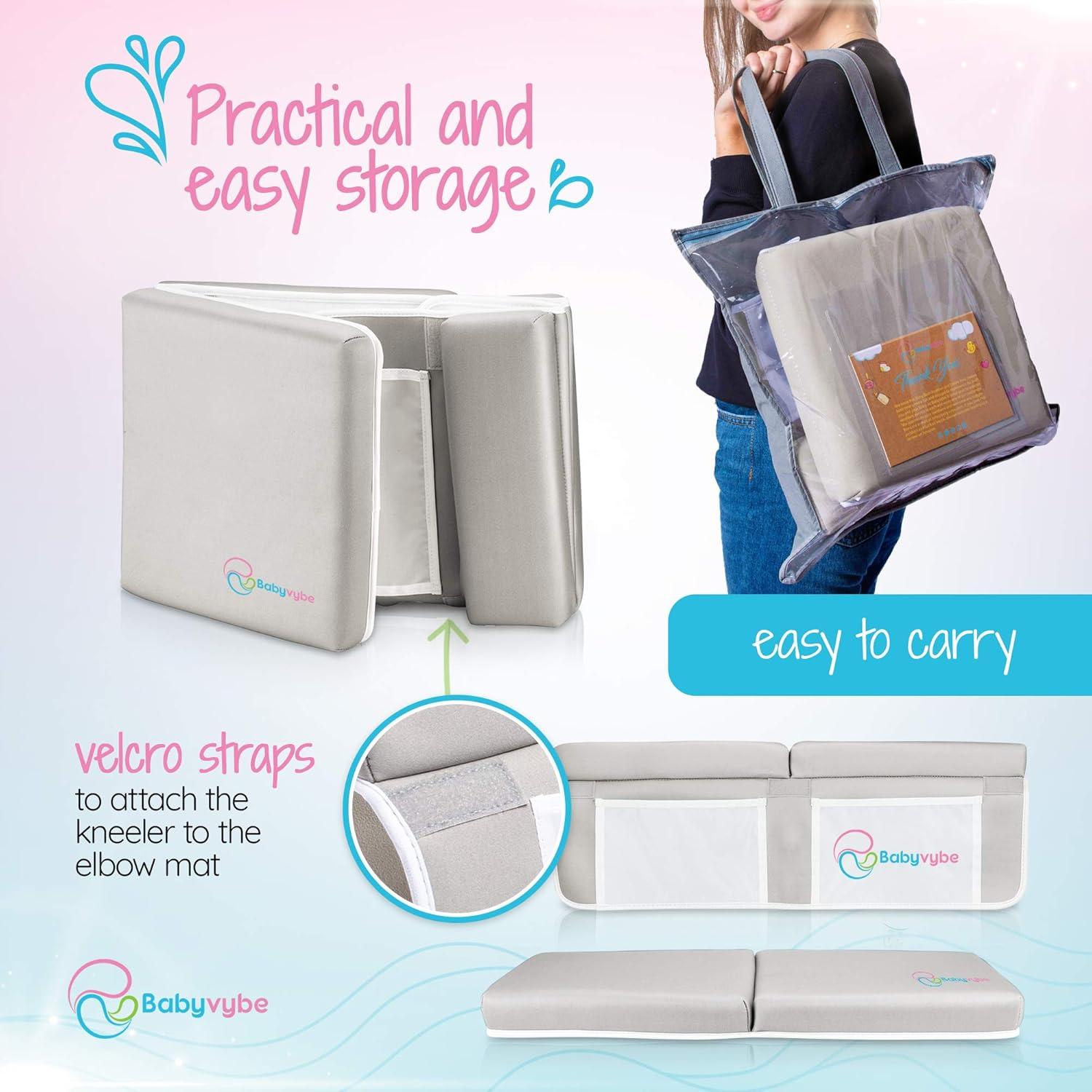 Almohadilla para Rodillas y Codos de Baño Naisian 3.81 cm Antideslizante