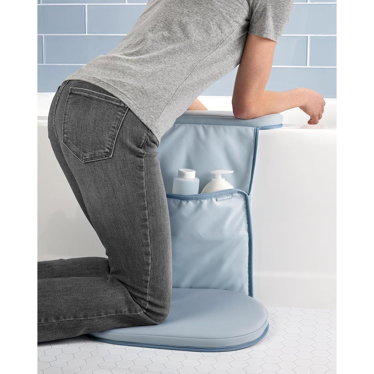 Cojín de Baño Todo en Uno Skip Hop Wave - Acolchado y Ajustable