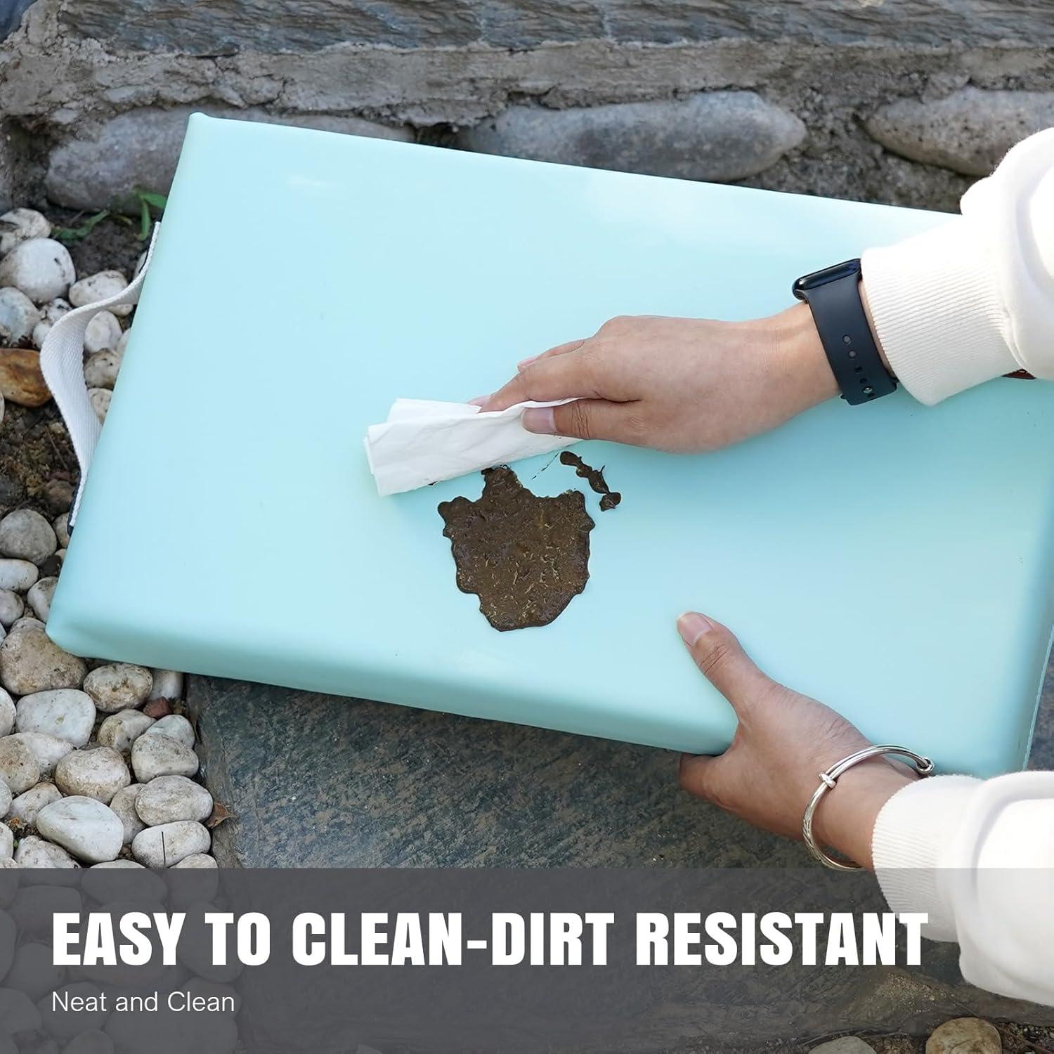 Almohadilla Impermeable HappyPicnic para Arrodillarse Verde 44x25cm