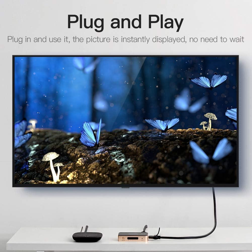 Switch HDMI VENTION 5 en 1 4K@30Hz con Control Remoto