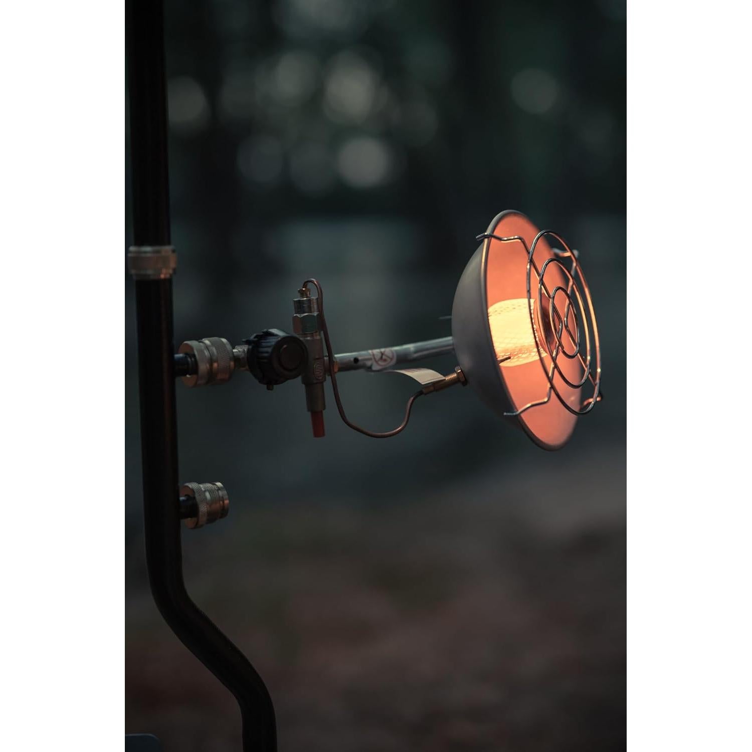 Calentador Radiante Portátil Stansport 3,200 kJ Negro