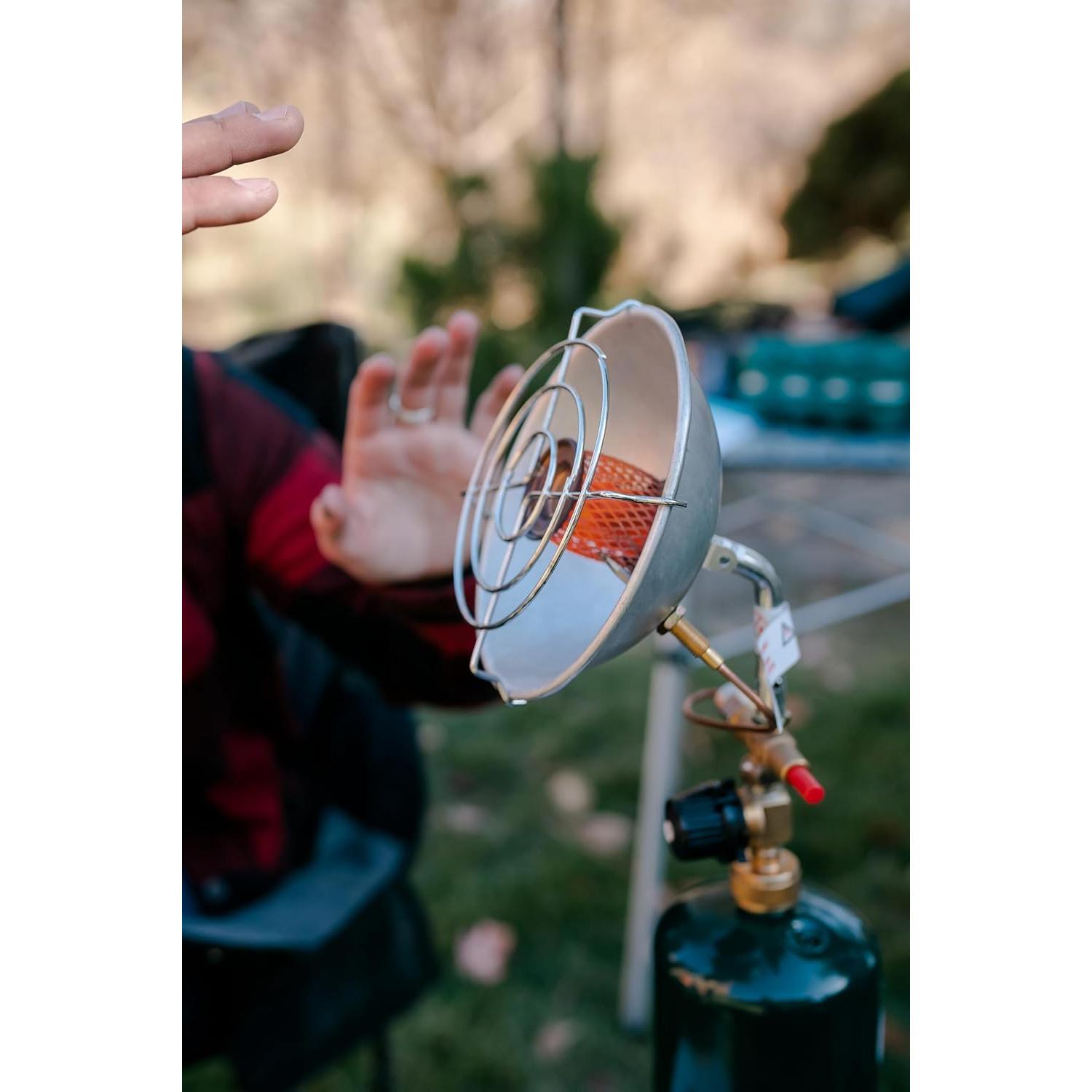 Calentador Radiante Portátil Stansport 3,200 kJ Negro