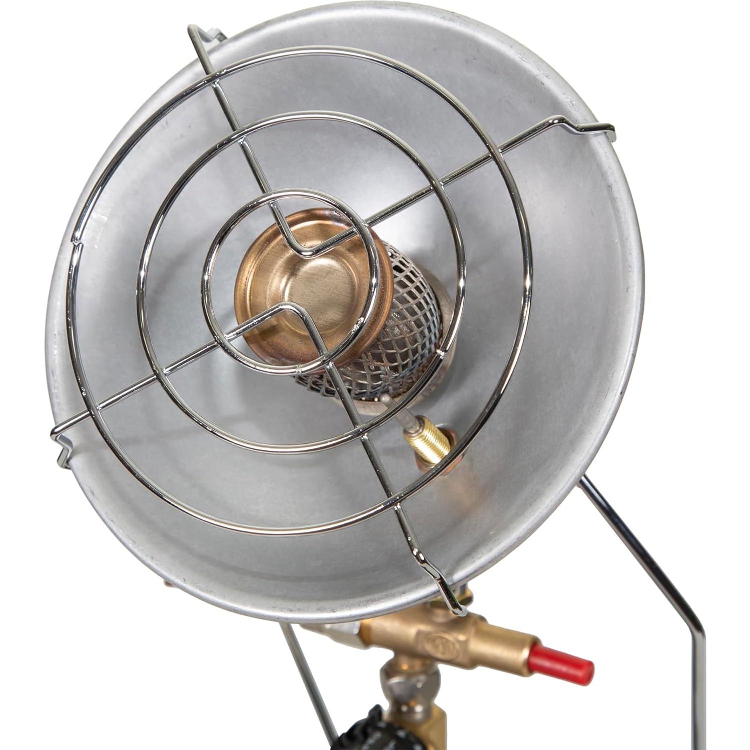 Calentador Radiante Portátil Stansport 3,200 kJ Negro