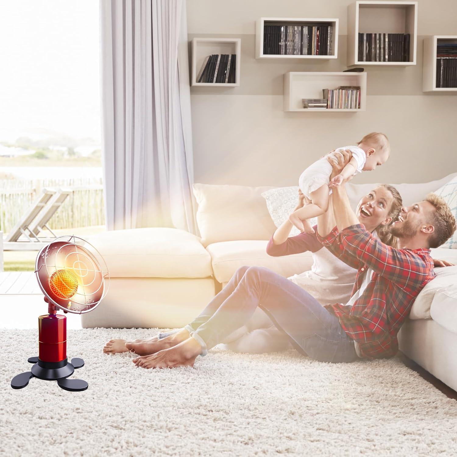 Calentador de Propano Portátil GHYKL 6500 BTU Ajustable