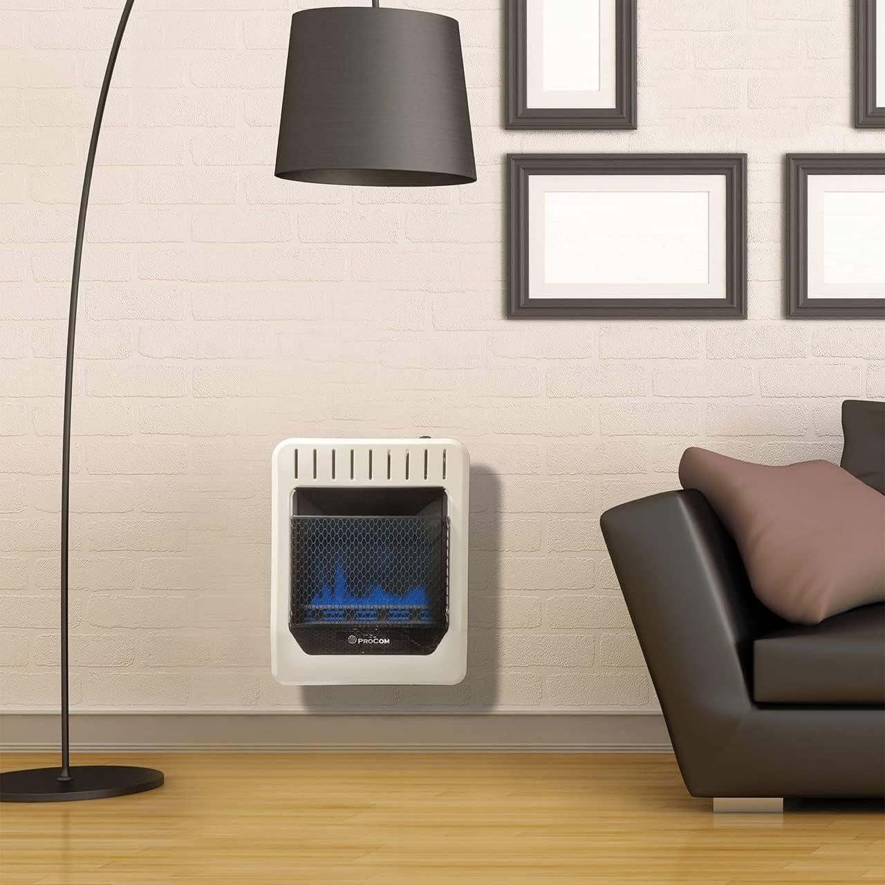 Calefactor de Gas Propano ProCom ML200TBG 20000 BTU Blanco