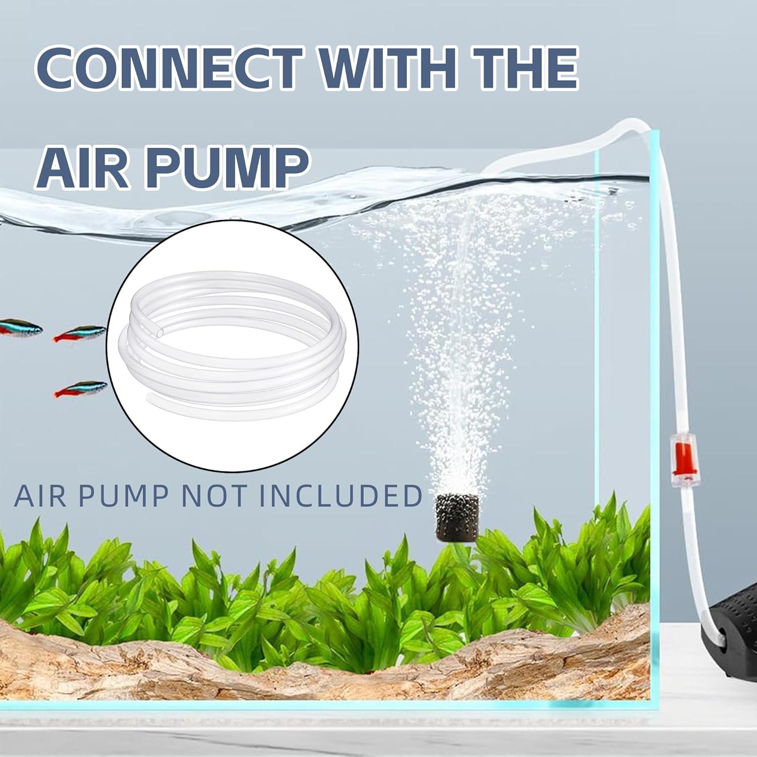 Tubería de Aire para Acuario Yochaqute 3 Metros Silicona 4.76 mm