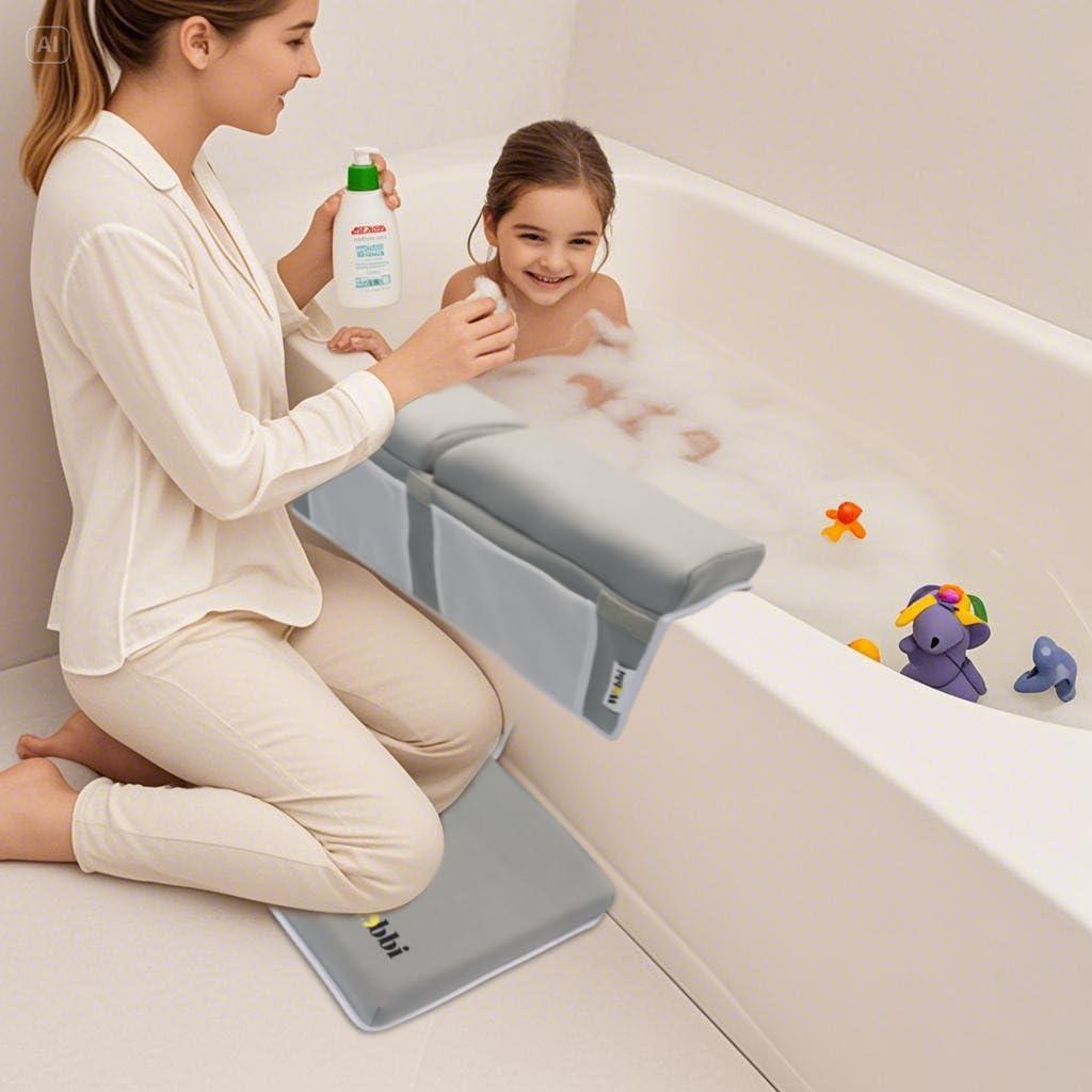 Almohadilla para Rodillas y Codos de Baño Bebé - Antideslizante