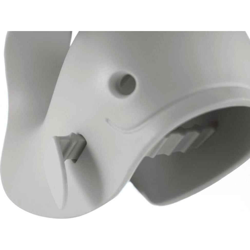 Skip Hop Moby Almohadilla de Baño y Cubierta de Grifo Gris