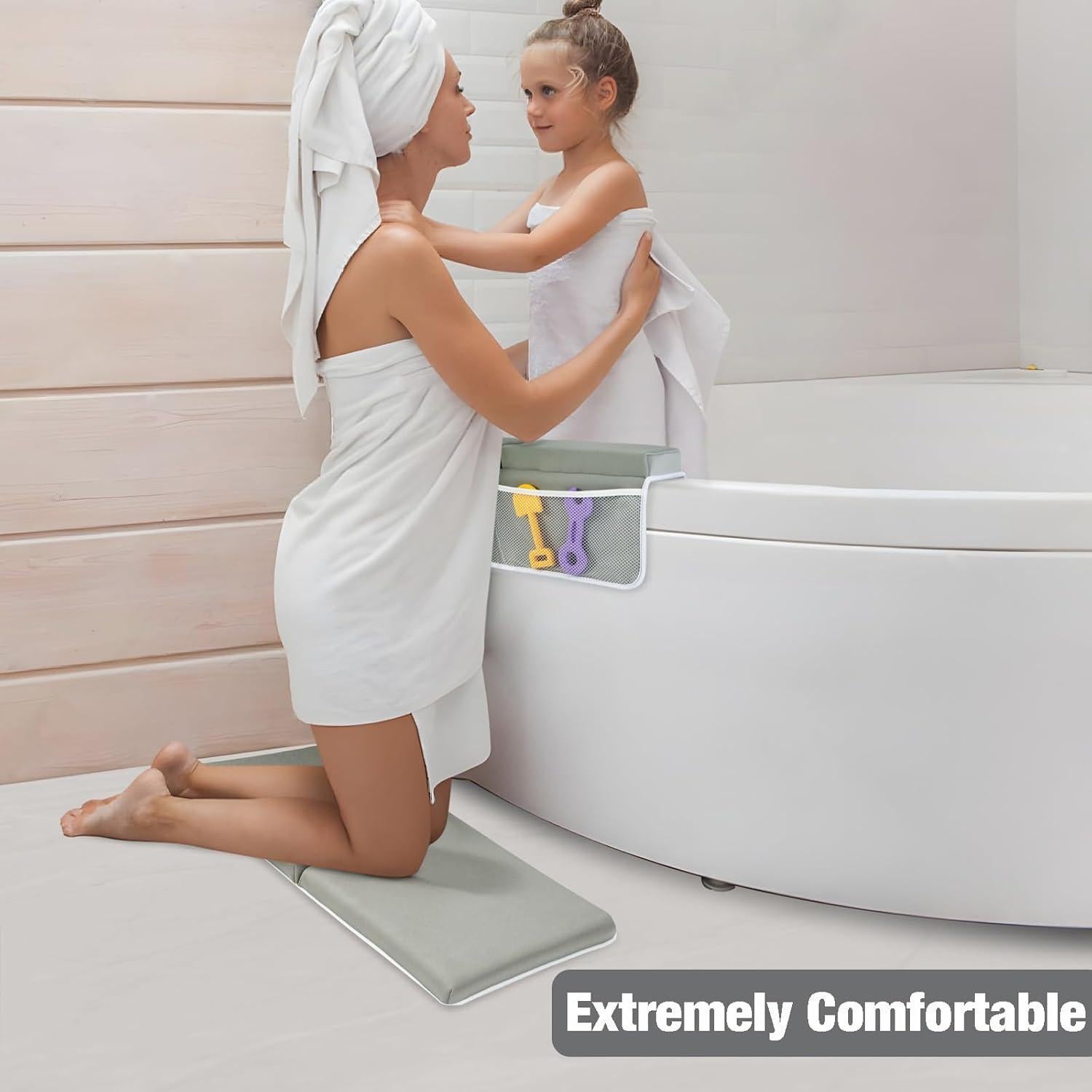 Almohadilla para Rodillas y Codos Bebé PandaEar 2 Gris