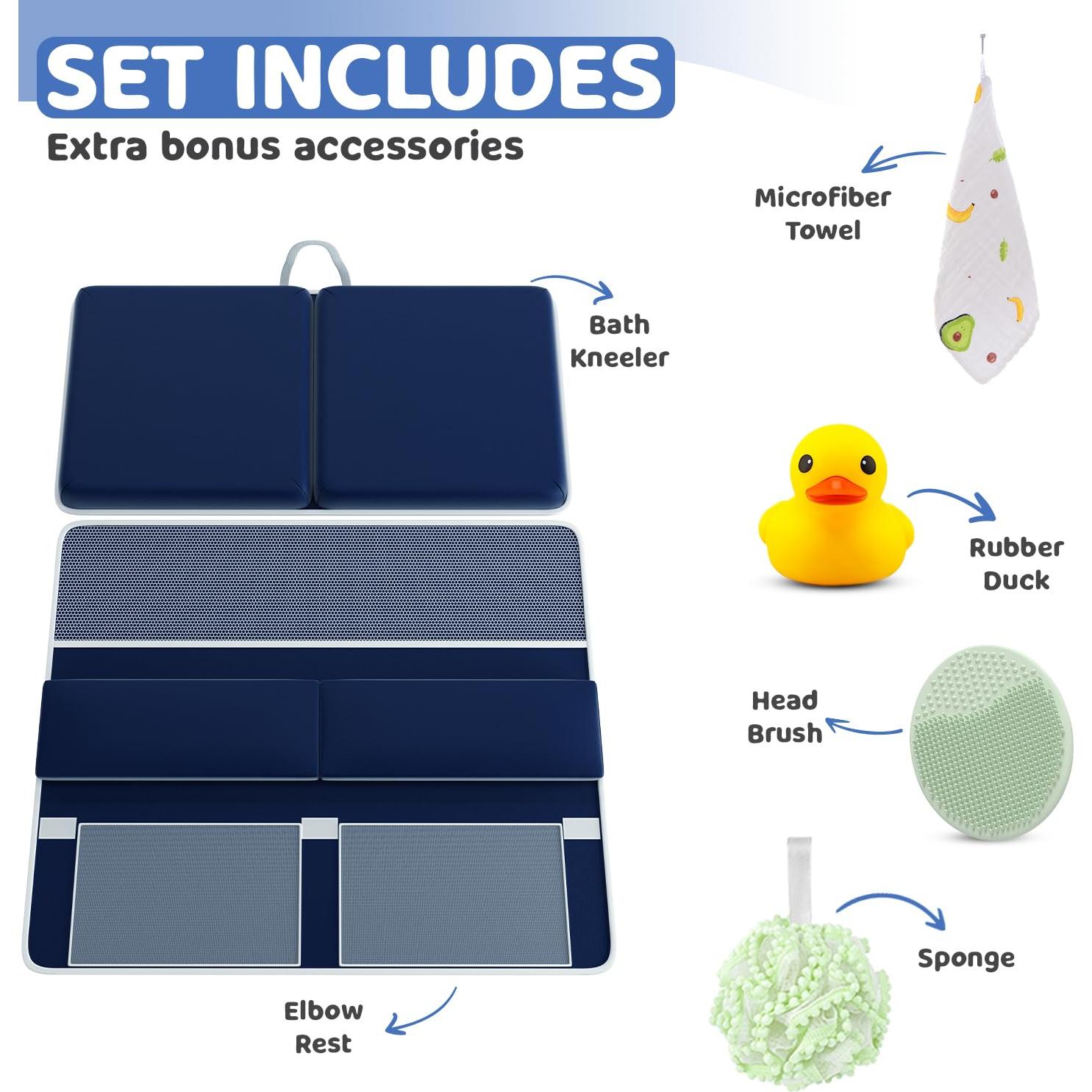 Almohadilla para Baño Sleepah - Espuma Viscoelástica Azul