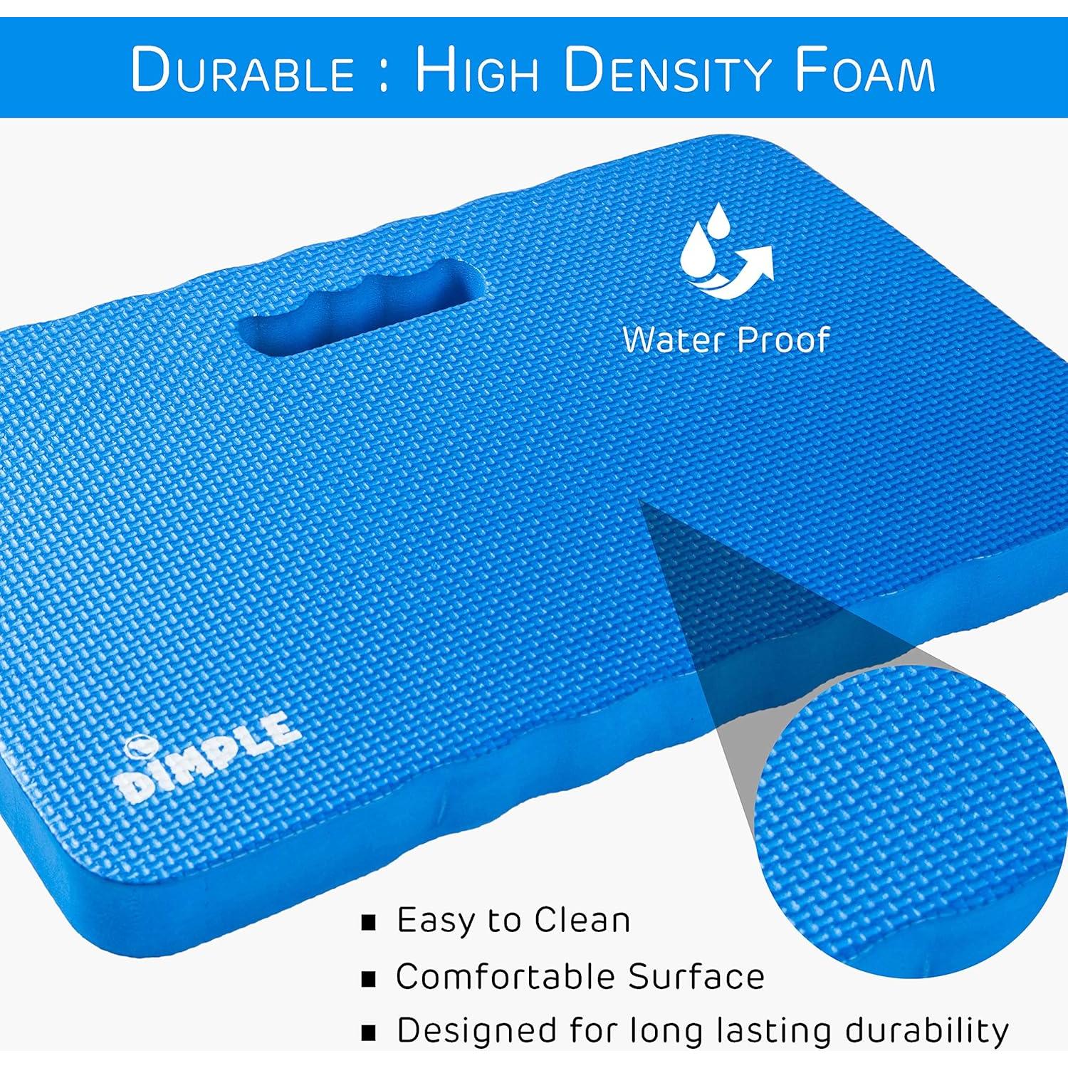 Almohadilla de Rodillas Dimple XL 45.72x27.94cm Azul 2 Paquete
