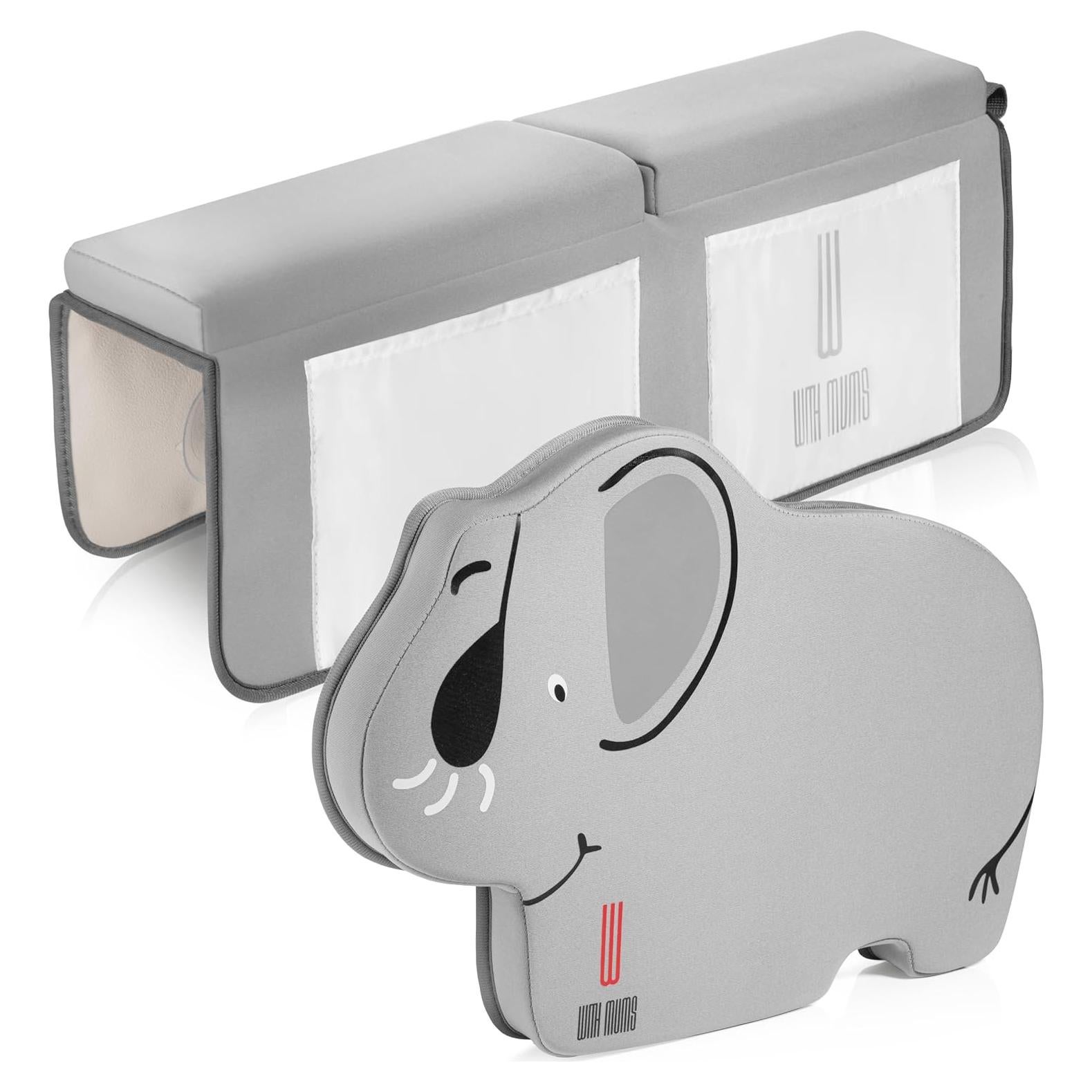 Juego de Almohadillas para Rodillas y Codos Mums Elefante Gris