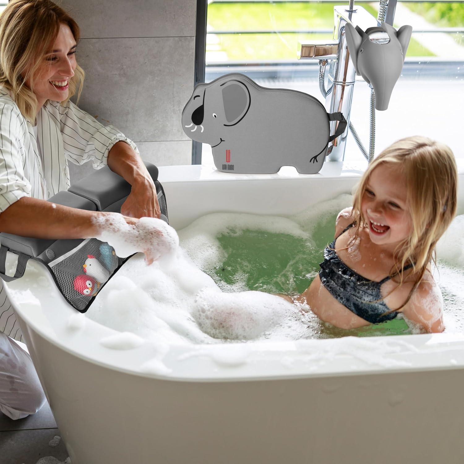 Juego de Almohadillas para Rodillas y Codos Mums Elefante Gris