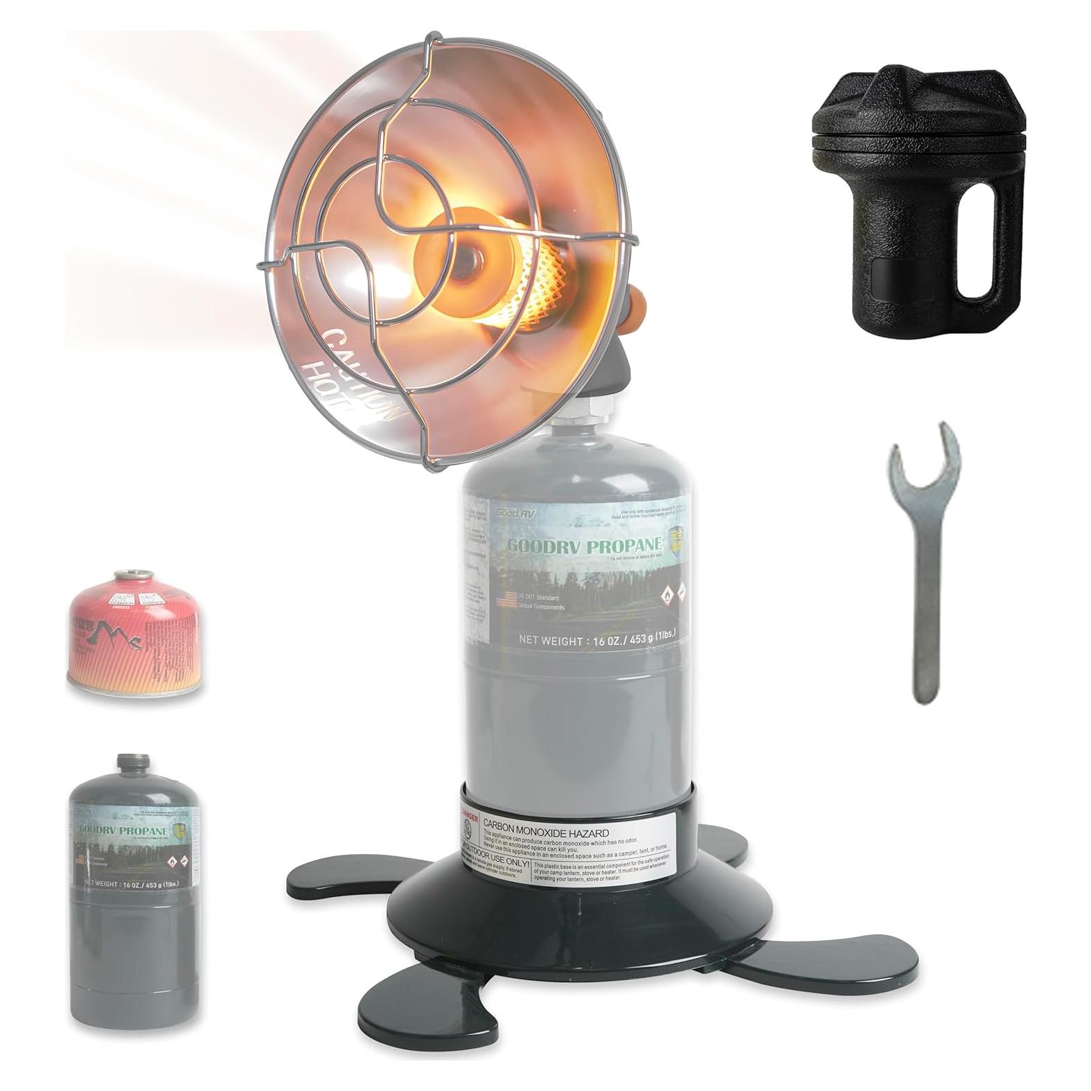 Calentador Portátil de Propano Cybring PHP001 - Calor Rápido