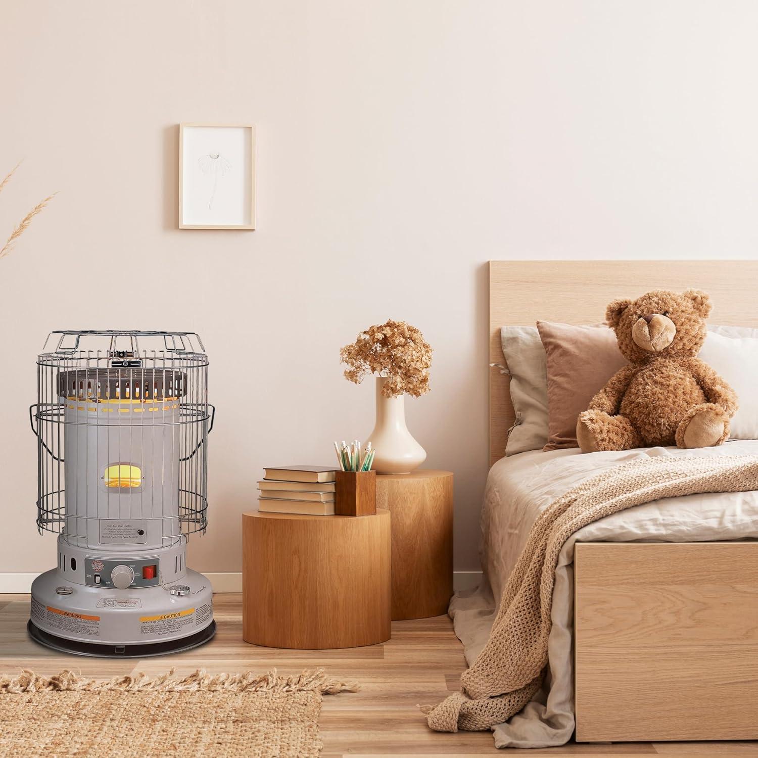 Calentador Portátil Kero World KW-24G 23800 BTU Keroseno