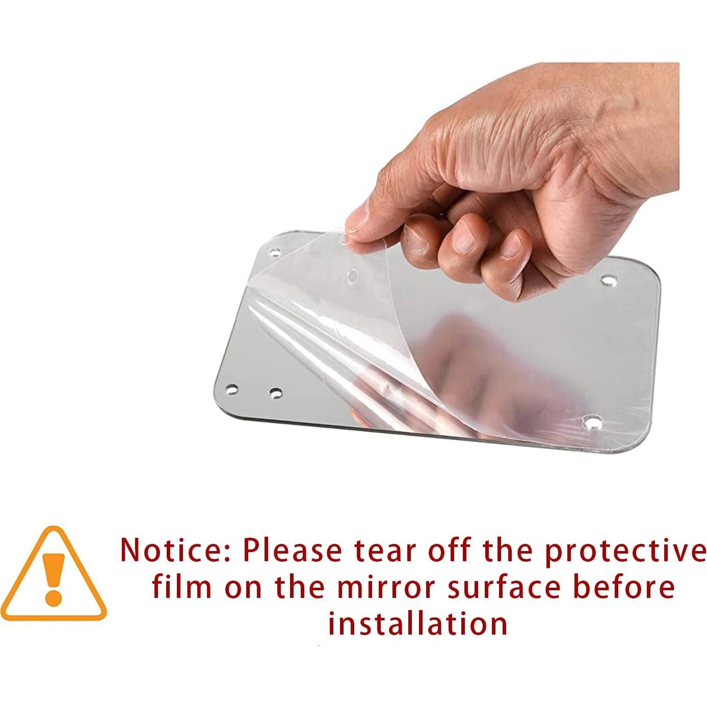 Espejo para Aves LOPERDEVE 19x12.7cm con Percha de Cuerda