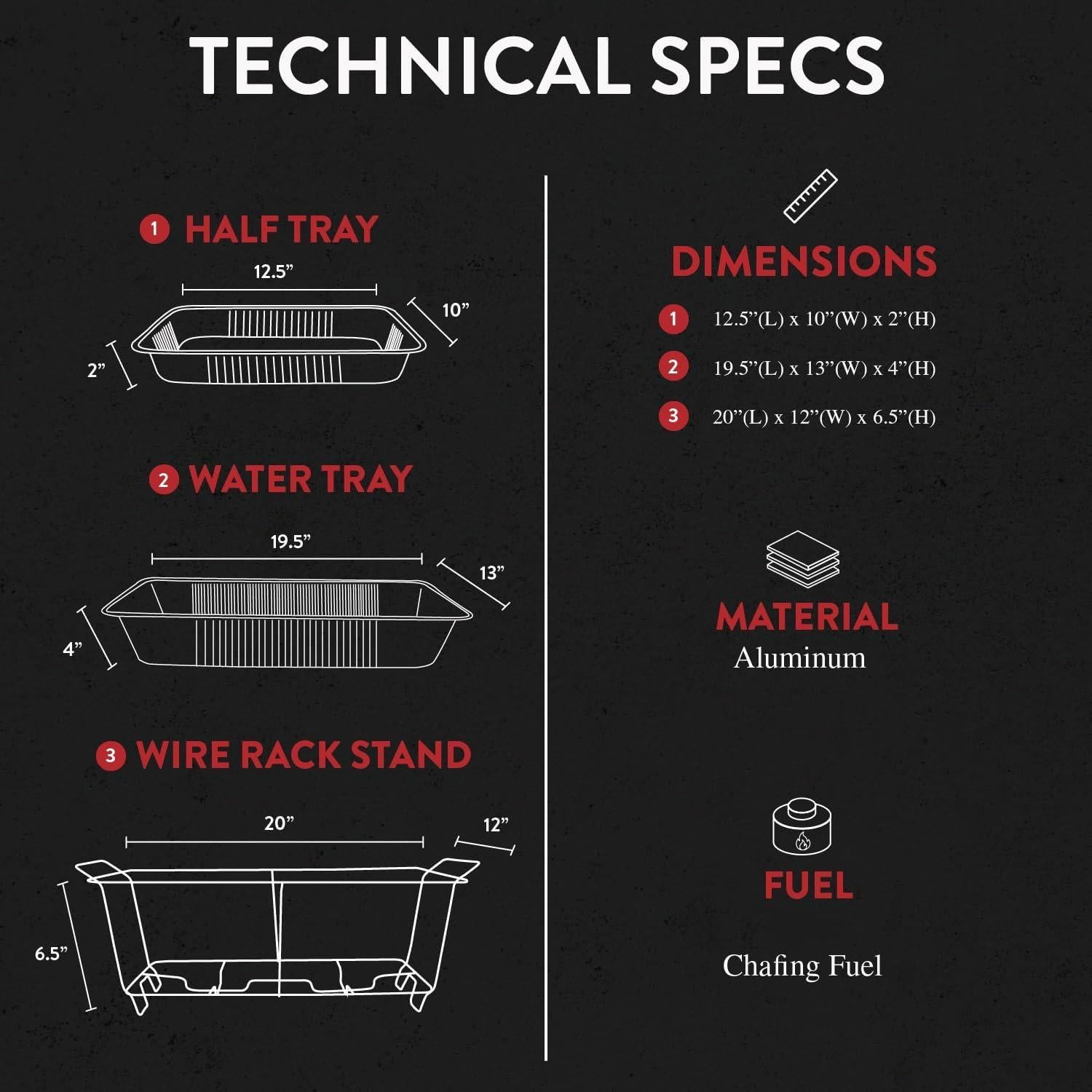 Juego de Buffet Desechable Alpha Living 33 Piezas para Eventos