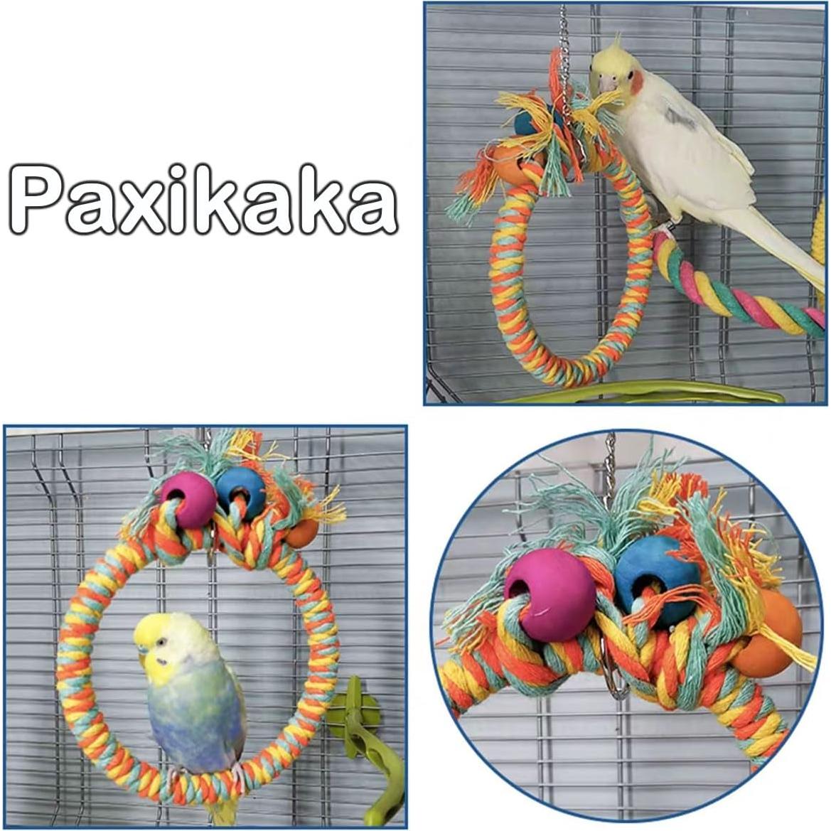 Columpio Circular para Aves Paxikaka 12.7 cm Algodón