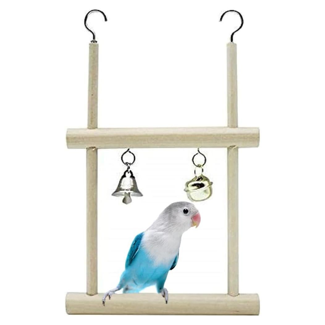 Soporte para Aves Litewood Percha Colgante de Madera 20x12.5cm