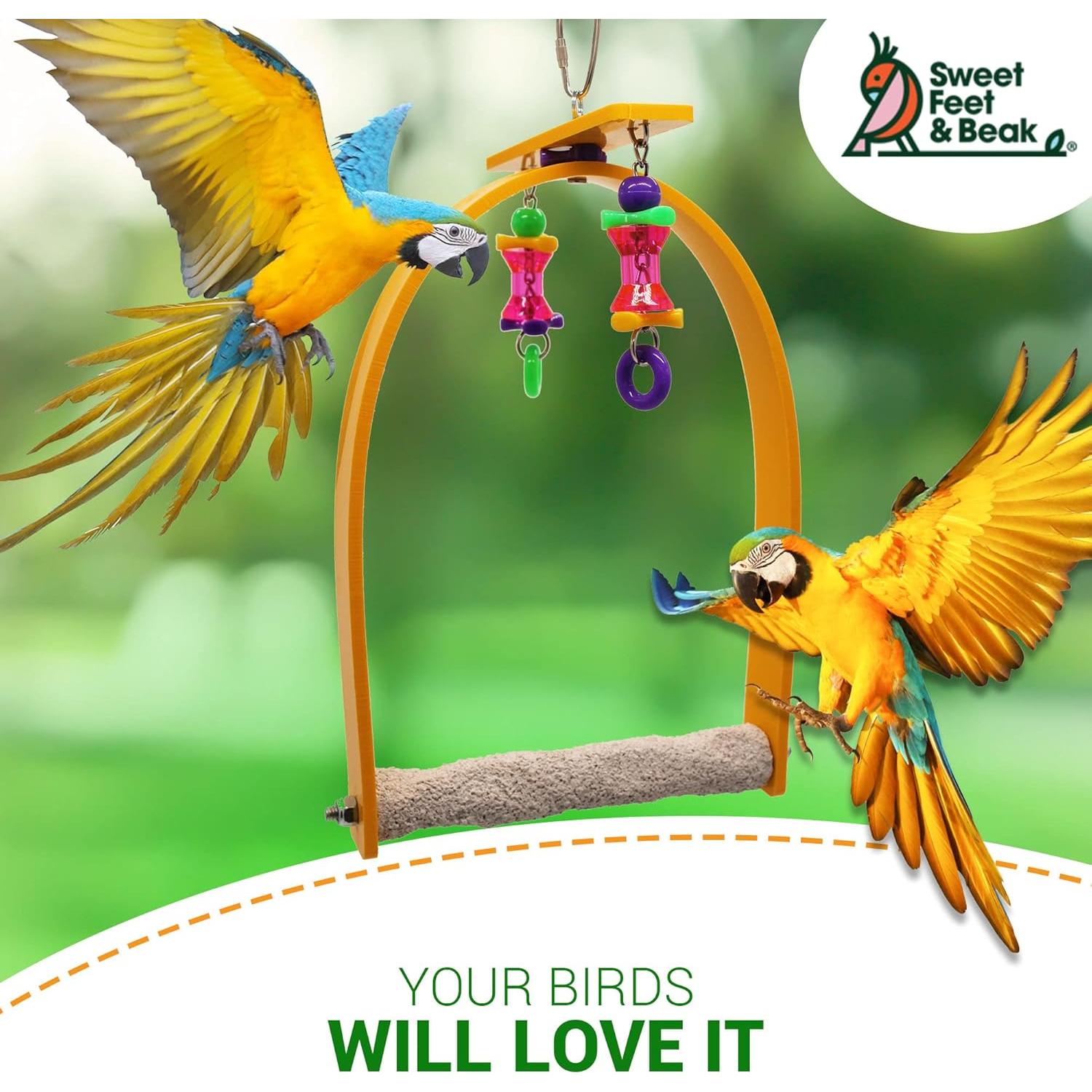 Juguete Giratorio para Aves Sweet Feet - Grande 42.2x31.5cm