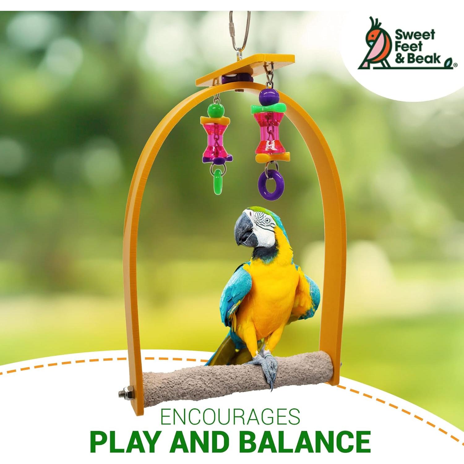 Juguete Giratorio para Aves Sweet Feet - Grande 42.2x31.5cm