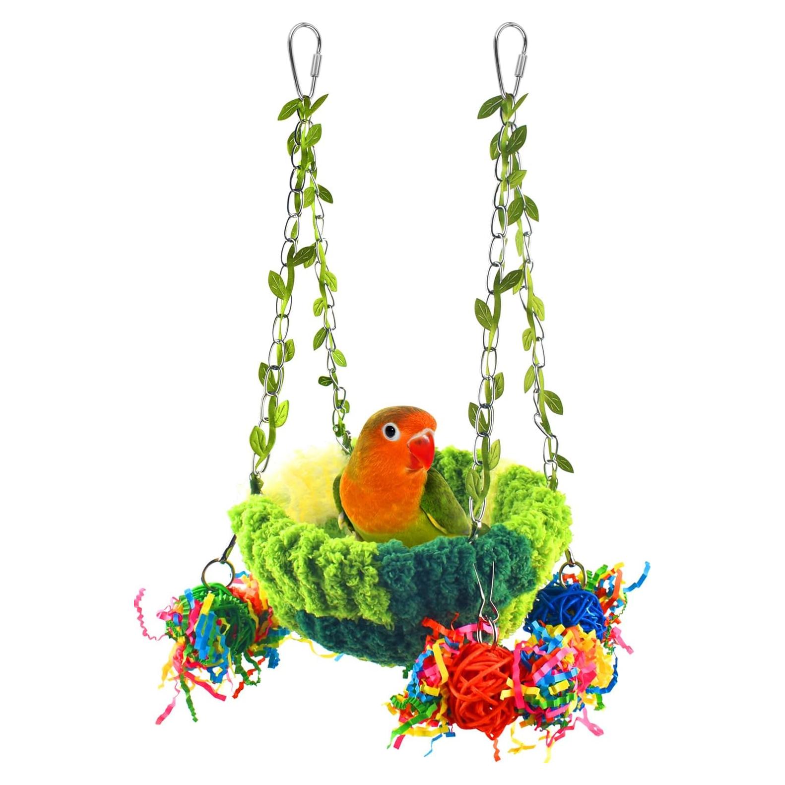 Nido de Pájaro KATUMO para Aves Pequeñas 13.97 cm Verde