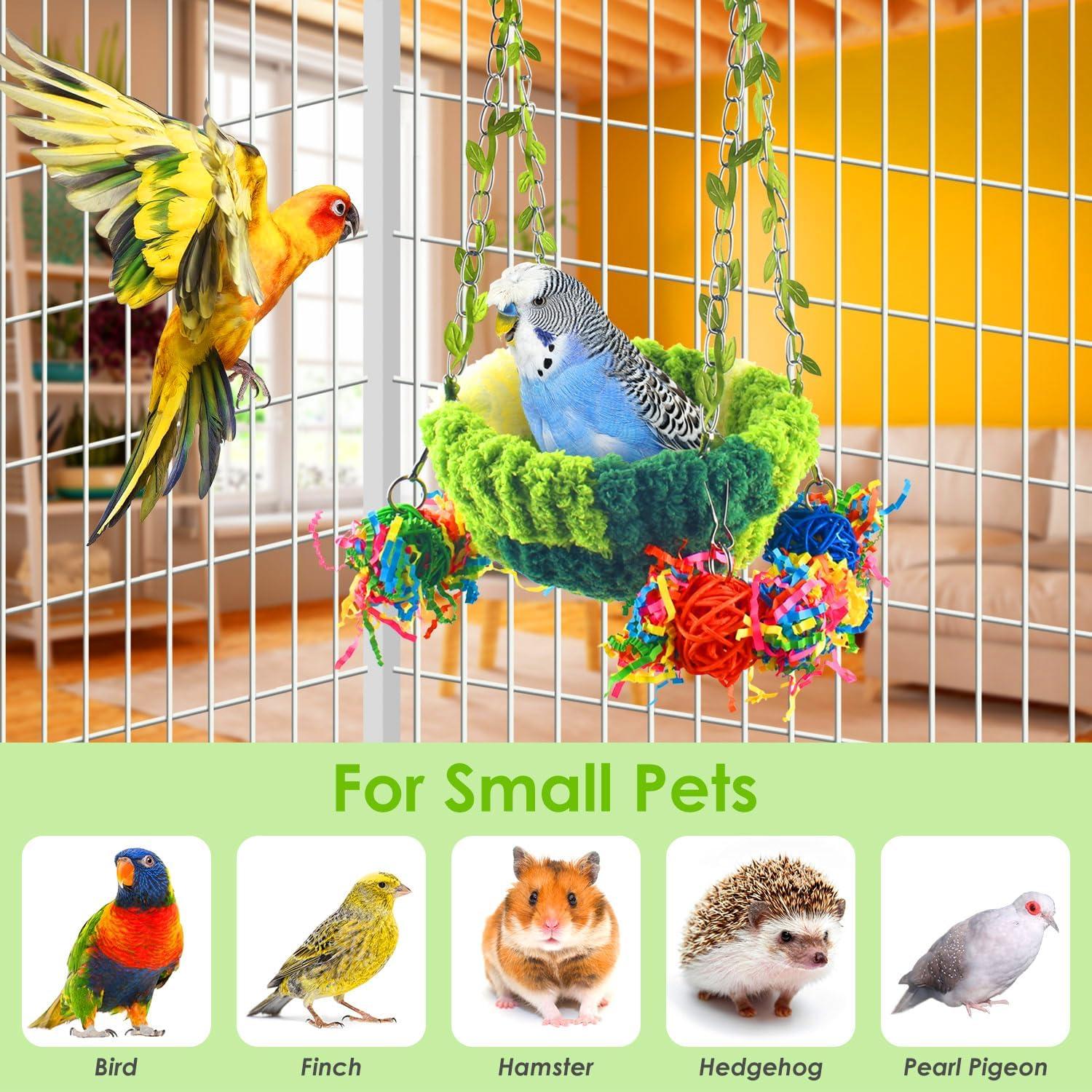 Nido de Pájaro KATUMO para Aves Pequeñas 13.97 cm Verde