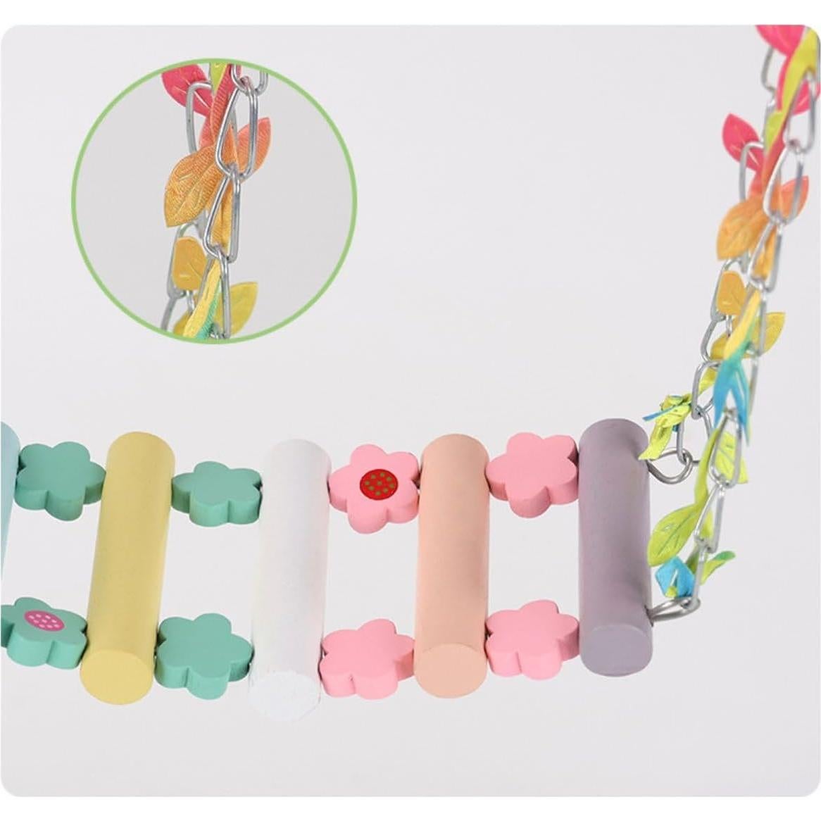 Columpio para pájaros CXYYXF 18x7 cm Juguete Colgante