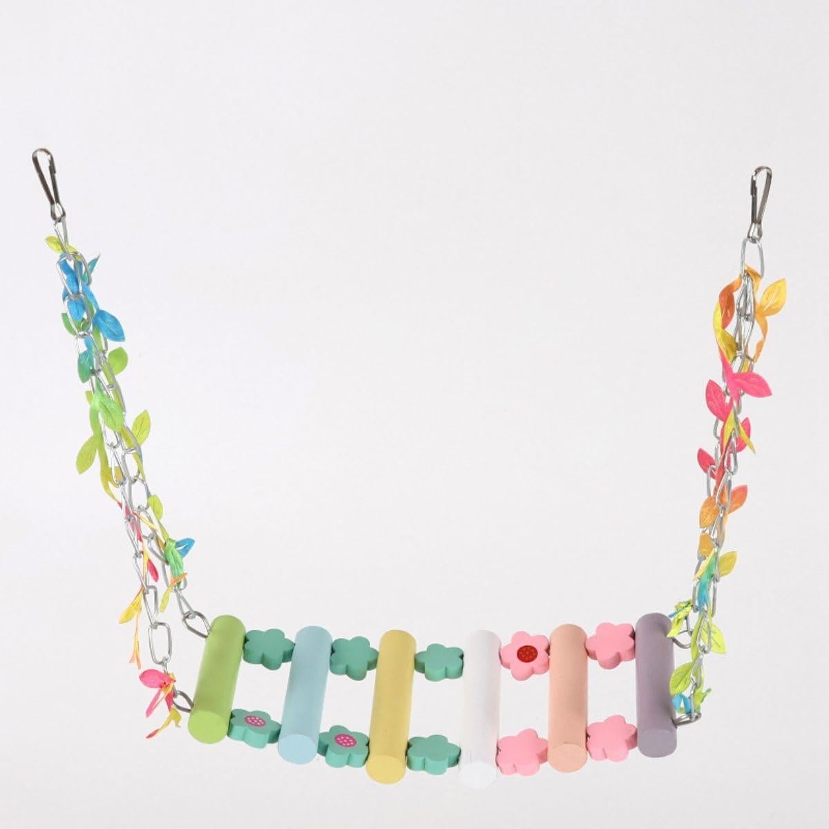 Columpio para pájaros CXYYXF 18x7 cm Juguete Colgante