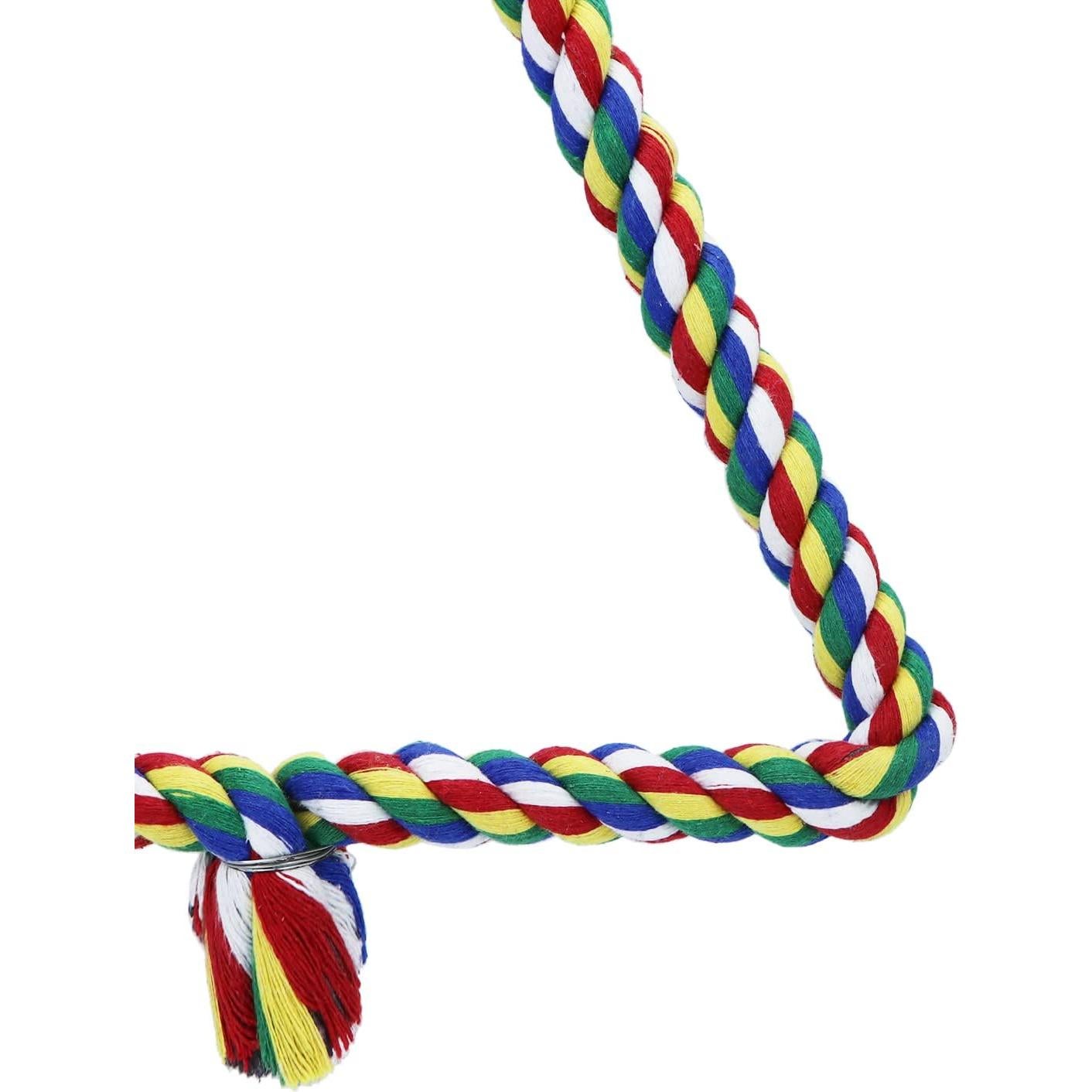 Columpio Triangular para Aves Wontee - Juguete Masticable M