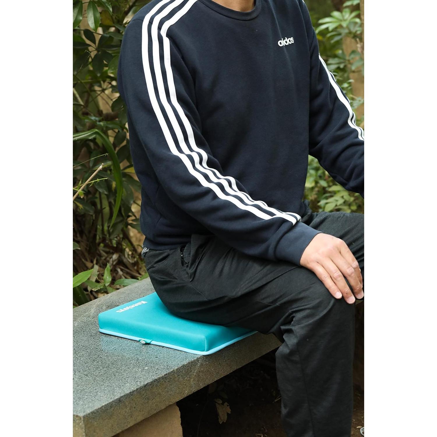 Almohadilla de Rodillas Kneejoys para Baño y Jardín - Azul Turquesa